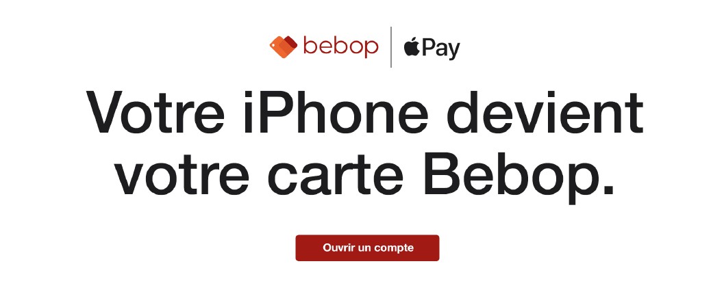  Votre iPhone devient votre carte Bebop.